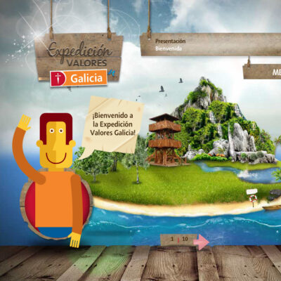 Galicia eLearning Expedición Valores