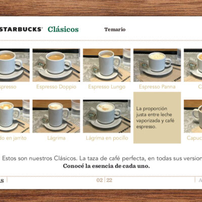 Starbucks e-learning simulacion