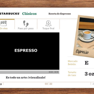 Starbucks e-learning simulacion